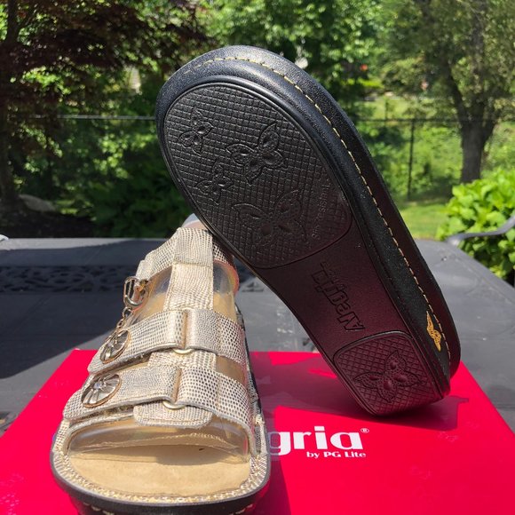 Alegria Kleo Leather Gladiator Sandals - Picture 5 of 11